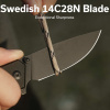 zatvárací EDC nôž Civivi Merit Black G10 Black Stonewashed C24012-1