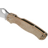 Spyderco ParaMilitary 2 Brown Canvas Micarta C81MPCW2