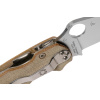 Spyderco ParaMilitary 2 Brown Canvas Micarta C81MPCW2