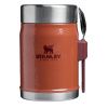 Obedár STANLEY The Legendary Food Jar + Spork 0,4L Hammertone Clay 10-09382-108