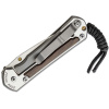 Small Sebenza 31 Inlay Macassar Ebony Polished MagnaCut