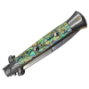 Frank Beltrame Stiletto 23cm Switchblade Knife Bayonet Abalone