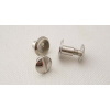 Chicago rivets Nickel -9x5mm/10