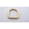 D rings Brass -17 mm/10 ks