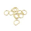 D rings Brass -17 mm/10 ks