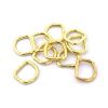 D rings brass -16 mm/emboss/10ks