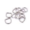 D Rings Nickel - 10 mm / 10 ks