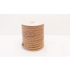 Braided leather cord natural 3mm