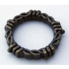 O Rings Antique- 20mm/emboss plated