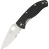 Spyderco Tenacious Black Part Serrated