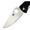 Spyderco Tenacious Black Part Serrated 4
