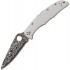 Spyderco Endura 4 Titanium Damascus
