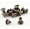 Chicago rivets Gun Metal 6,5x10mm /10pcs