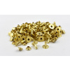 Single Cap Rivet - Brass 7x9mm / 100pcs