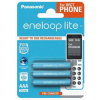 Dobíjacie batérie BK-4LCCE/3DE Panasonic Eneloop Rechargeable Lite R03 AAA 3ks 550mAh