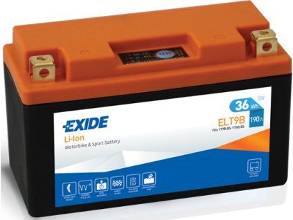 Motobatéria Exide ELT9B 12V 36Wh