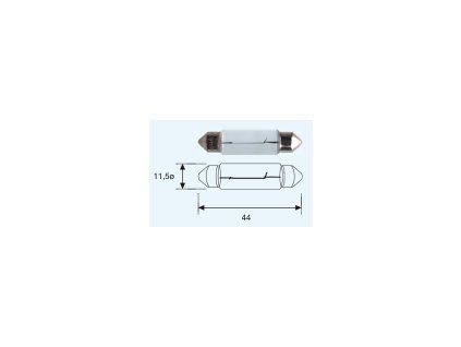 Žiarovka C10W 12V Long