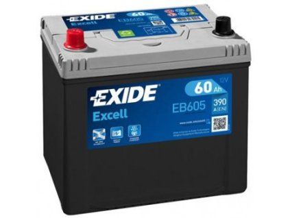 Autobatéria Exide Excell EB605 12V 60Ah 480A