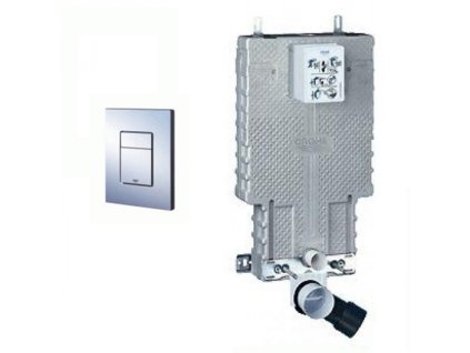 Grohe UNISET sada 2v1 pro WC (38643001+38732000 Skate Cosmo, chrom) - 38825000