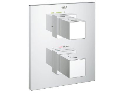 GROHTHERM CUBE Termostatická sprchová baterie podomítková, chrom - 19959000