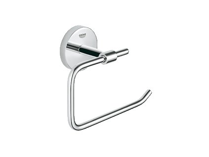 Groehe LOOP držák WC papíru bez krytu, chrom - 40457000