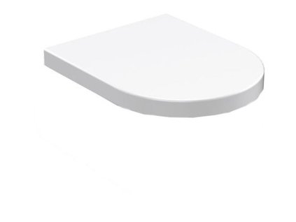 Sapho FLO WC sedátko, termoplast, bílá - 318901