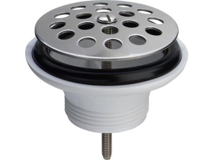 Viega Sifonová vpusť 6/4'x80mm se sítkem nerez - V117429