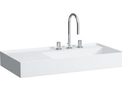 Laufen Umyvadlo do nábytku Kartell BY LAUFEN, bílá - H8103390001041