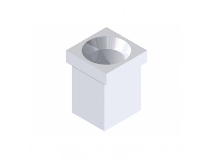 Lineabeta náhradní díly -porcelánová nádobka na WC štětku - R21528051