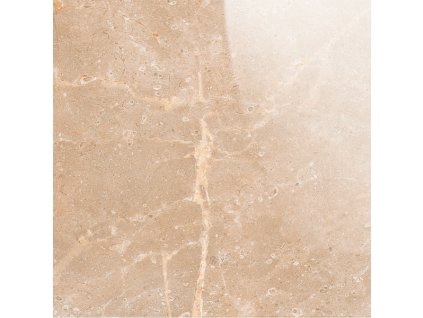 Ecoceramic ATENAS BEIGE lesklá rektifikovaná dlažba 60X60 - ATE6060L