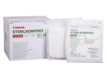 STERILKOMPRES 10cmx10cm 17n 8w a' 10szt K