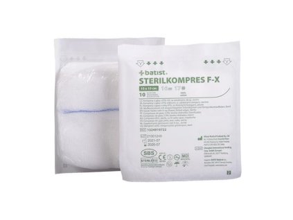 STERILKOMPRES Z-RTG 10x10cm 17n/16w a 10szt KS