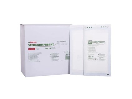 STERILKOMPRES włókninowy 10cmx20cm 4w a' 2szt KS