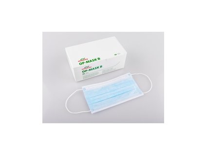 OP-MASK B - maska chirurgiczna 3 warstwowa z gumkami