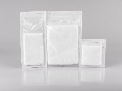 B-COMP S Kompres chłonny z waty owiniety gazą 10x10 cm a 2szt jałowy