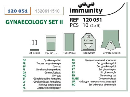120 051 Zestaw ginekologiczny II Immunity