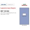 130 066 Serweta do laparoskopii 230x300cm, otw.20x31cm IMMUNITY