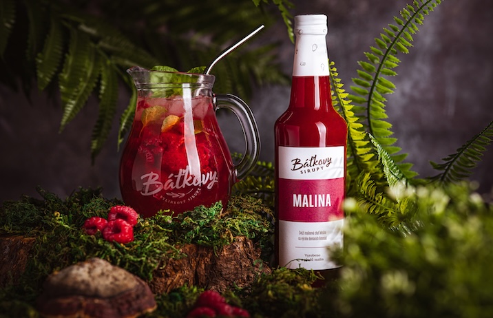 Malinový sirup