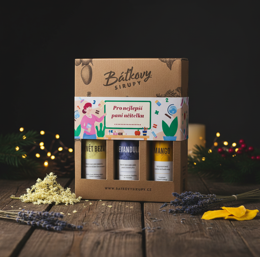 Dárková sada pro paní učitelku