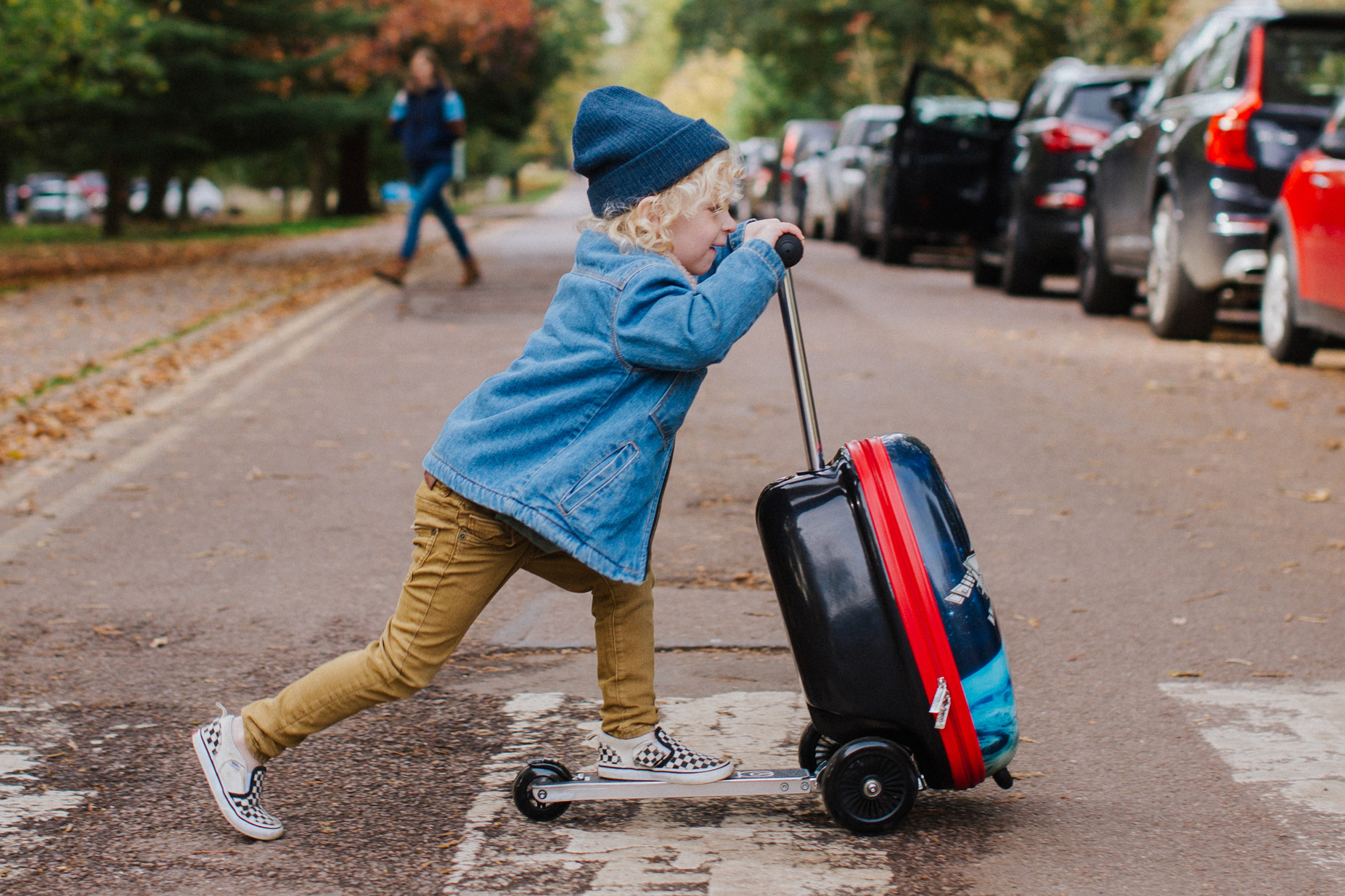 Flyte - Detské kolobežky s kufrom pre malých cestovateľov
