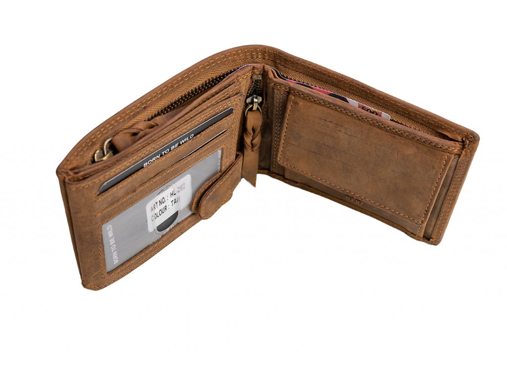 Luxusná kožená peňaženka s kaprom - Batoháreň.sk