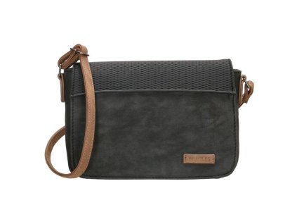 Malá kabelka crossbody Beagles brunete - čierna