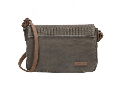 Malá kabelka crossbody Beagles brunete - sivá
