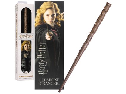 Originálny kúzelnícky prútik Hermiona Grangerová 30 cm + 3D záložka