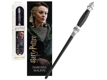 Originálny kúzelnícky prútik Narcissa Malfoy 30 cm + 3D záložka