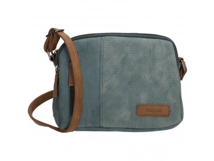 Mini kabelka crossbody Beagles brunete - riflová modrá