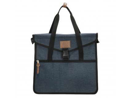 Praktická taška na bicykel Dutch cycle bags classic - navy