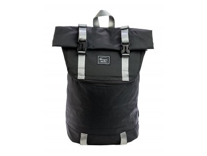 Mestský unisex batoh typu messenger Maiqiu Trade Mark - čierny