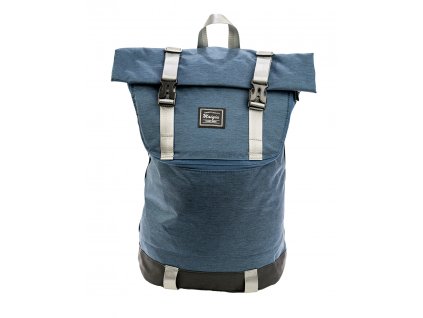 Mestský unisex batoh typu messenger Maiqiu Trade Mark - navy