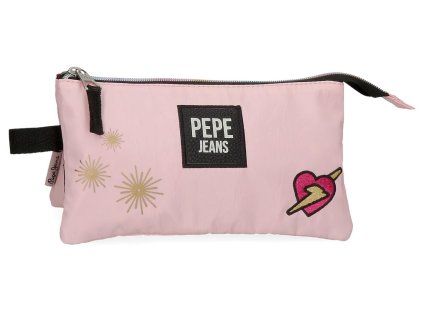 Trojkomorový peračník Pepe Jeans Forever